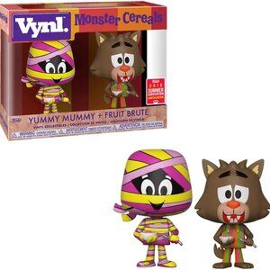 Funko Vynl. Yummy Mummy & Fruit Brute Monster Cereals NIB